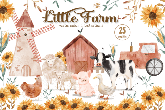 Animal Farm Watercolor Clipart: A Designer’s Review for Real Client Projects