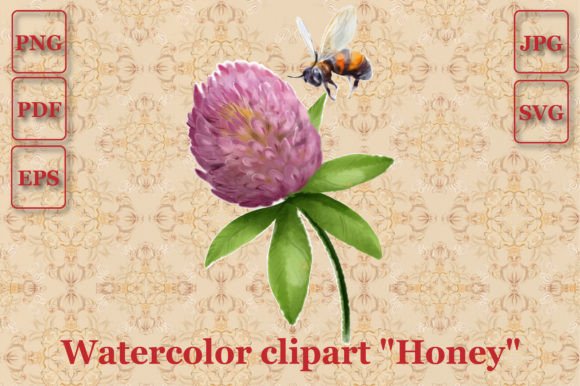 Clover Flower with Bee Watercolor Vector: A Designer’s Real-World Embroidery Review