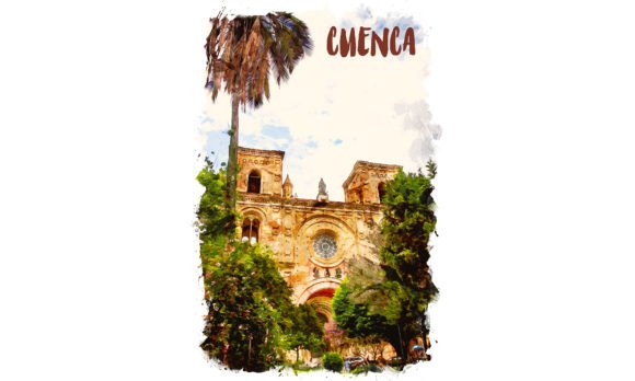 Cuenca Europe Watercolor Poster: A Designer’s Real-World Embroidery Review