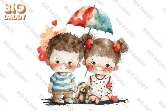 Cute Baby Couple Watercolor Clipart: A Designer’s Real-World Review