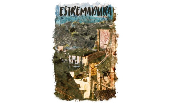 Estremadura Europe Watercolor Poster: A Designer’s Review for Local Branding & Packaging