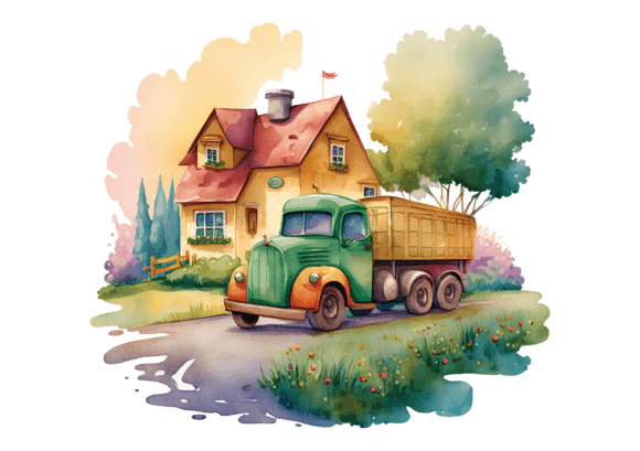 Green Truck Watercolor: A Designer’s Real-World Embroidery Review