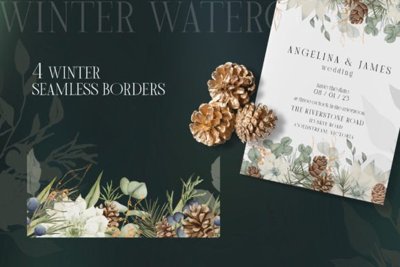 Watercolor Floral Borders: Illustrations That Elevate Handmade Craft Projects