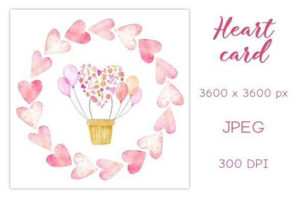Watercolor Pink Cloud Illustrations for Crafting and Handmade Business Design