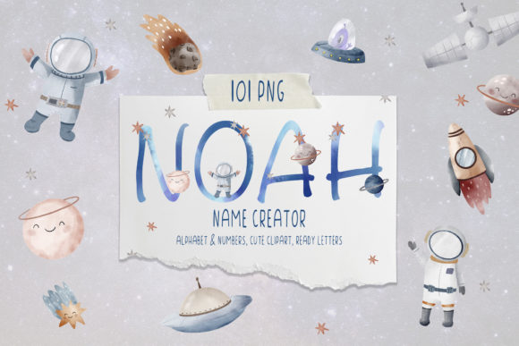 Watercolor Space Name Creator for Elegant Brand Illustrations